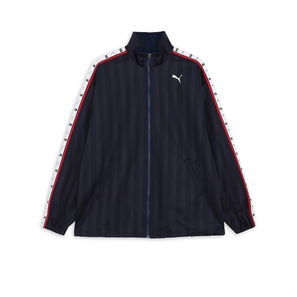 [�}���C]�����Y�A�p���� SHADOW STRIPE �j�b�g�W���P�b�g/�v�[�}�iPUMA�j NEW NAVY