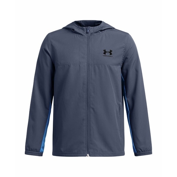 [�}���C]�W���j�A�A�p���� UA Rival Woven Jacket/�A���_�[�A�[�}�[�iUNDER ARMOUR �j Downpour Gray / Ethe