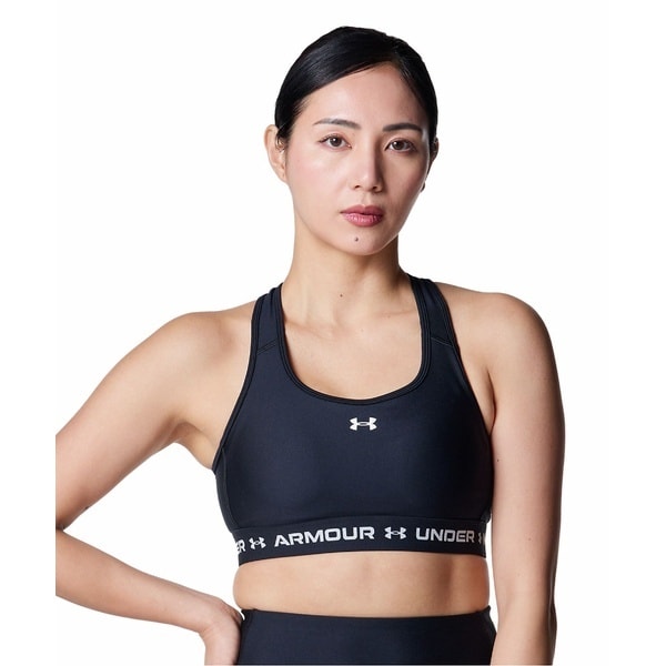 [�}���C]���f�B�[�X�A�p���� UA ARMOUR BRA FOR BUKATSU MIDIUM SUPPO/�A���_�[�A�[�}�[�iUNDER ARMOUR �j Black / /