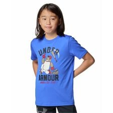ｼﾞｭﾆｱｱﾊﾟﾚﾙ UA TECH BASEBALL BEAR SHORT SLEEVE T-SHIRT