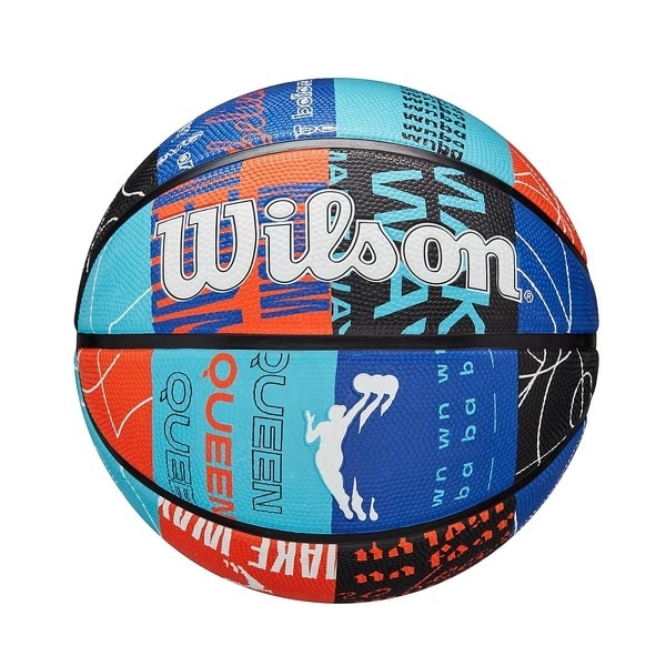 [�}���C]�o�X�P�b�g&�o���[&���̑����Z WNBA HEIR �o�X�P�b�g�{�[�� 6��(WNBA HEIR BSKT Blue/Orange 6)/�E�B���\���iwilson�j �u���[/�I�����W