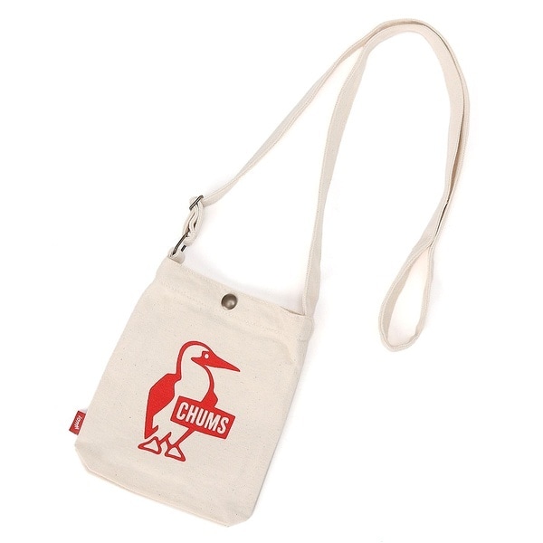 [�}���C]�g���b�L���O Booby Canvas Mini Shoulder/�`�����X�iCHUMS�j Red