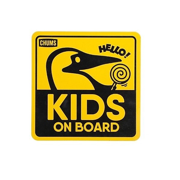 [�}���C]�X�|�[�c�A�N�Z�T���[ Kids On Board Magnet/�`�����X�iCHUMS�j �F��������