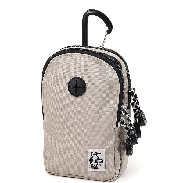 [�}���C]�g���b�L���O Recycle Portable Music Pouch/�`�����X�iCHUMS�j Greige