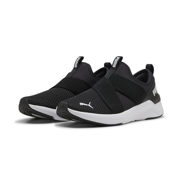 [�}���C]�t�b�g�E�F�A SOFTRIDE �n�����[ �X���b�v�I�� �E�B�����Y/�v�[�}�iPUMA�j PUMA BLACK-PUMA BLAC