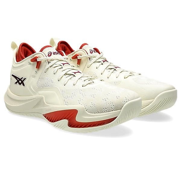 [�}���C]�o�X�P�b�g&�o���[&���̑����Z NOVA SURGE LOW 2/�A�V�b�N�X�iasics�j IVORY/CHILI FLAKE