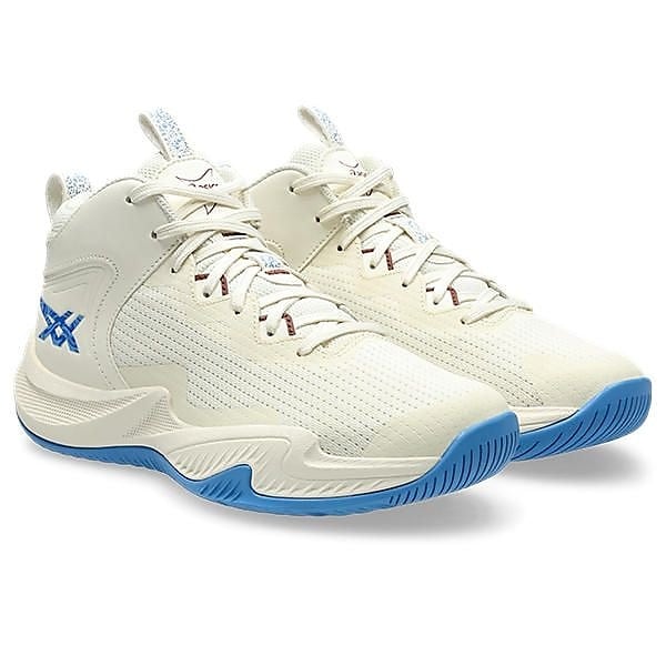 [�}���C]�o�X�P�b�g&�o���[&���̑����Z NOVA SURGE 3 GS/�A�V�b�N�X�iasics�j IVORY/BLUE COAST