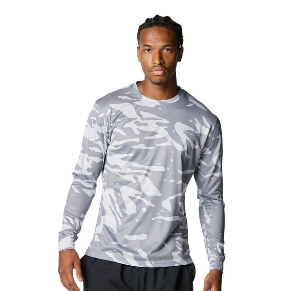 [�}���C]�x�[�X�{�[�� UA TECH LS SHIRT/�A���_�[�A�[�}�[�iUNDER ARMOUR �j Steel / /