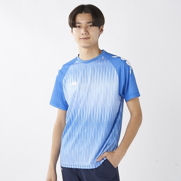 KACHI サッカーウェア 長袖シャツ 半袖シャツ　半ズボン　ジップパーカー　L ｻｯｶｰ Kappa 半袖シャドー柄シャツ | カッパ(Kappa) | マルイウェブチャネル