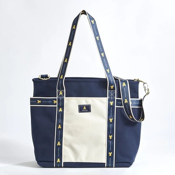 [�}���C]���P�b�g�X�|�[�c BEAR JPN COLLECTION TOTE Navy/�E�B���\���iwilson�j Navy