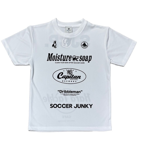 [�}���C]�T�b�J�[ ���[�N�A�E�gTEE Moisture Soap(WORKOUT TEE)/�W�����L�[�iJUNKY�j �z���C�g