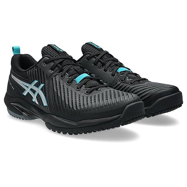 [�}���C]���P�b�g�X�|�[�c PRESTIGE NEO OC/�A�V�b�N�X�iasics�j BLACK/PURE SILVER