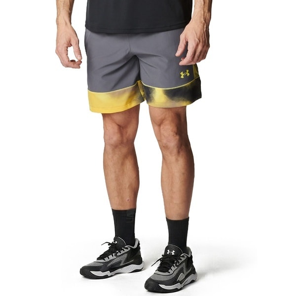 [�}���C]�o�X�P�b�g&�o���[&���̑����Z UA DREAMERS WOVEN SHORTS/�A���_�[�A�[�}�[�iUNDER ARMOUR �j Castlerock / Lumin Y