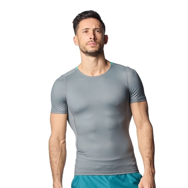 [�}���C]�����Y�A�p���� UA COOL COMPRESSION SHORT SLEEVE SHIRT/�A���_�[�A�[�}�[�iUNDER ARMOUR �j Clay Green / /
