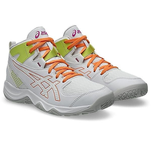 [�}���C]�o�X�P�b�g&�o���[&���̑����Z DUNKSHOT MB 10/�A�V�b�N�X�iasics�j WHITE/SUN PEACH