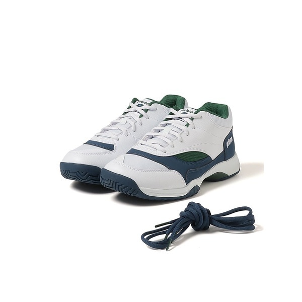 [�}���C]���P�b�g�X�|�[�c DPS512 215 WHT/GRN 23.0/�v�����X�iprince�j �z���C�gx�O���[��