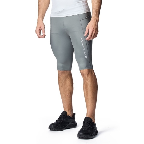 [�}���C]�����Y�A�p���� UA COOL HALF TIGHTS/�A���_�[�A�[�}�[�iUNDER ARMOUR �j Clay Green / /