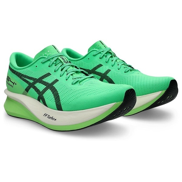 [�}���C]�����j���O S4+ YOGIRI/�A�V�b�N�X�iasics�j VITAL GREEN/BLACK