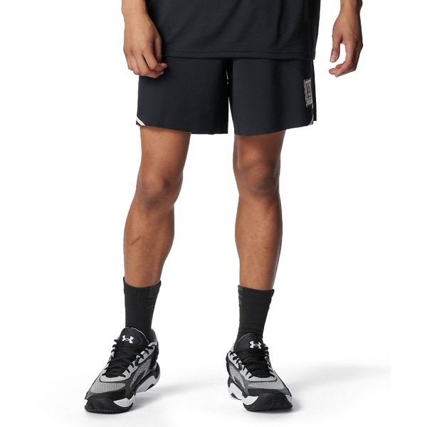 [�}���C]�o�X�P�b�g&�o���[&���̑����Z UA STREET QUEST SHORTS/�A���_�[�A�[�}�[�iUNDER ARMOUR �j Black / / Stone