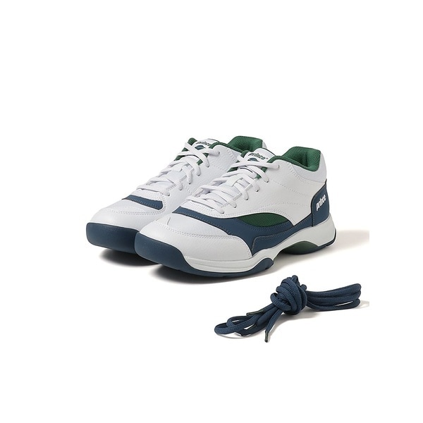 [�}���C]���P�b�g�X�|�[�c DPS522 215 WHT/GRN 23.0/�v�����X�iprince�j �z���C�gx�O���[��
