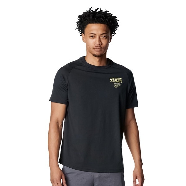 [�}���C]�o�X�P�b�g&�o���[&���̑����Z UA DREAMERS GRAPHIC SHORT SLEEVE T-SHIRT/�A���_�[�A�[�}�[�iUNDER ARMOUR �j Black / Lumin Yellow