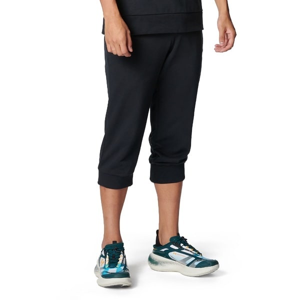 [�}���C]�����Y�A�p���� UA RIVAL LIGHTWEIGHT TERRY 3/4 PANTS/�A���_�[�A�[�}�[�iUNDER ARMOUR �j Black / /