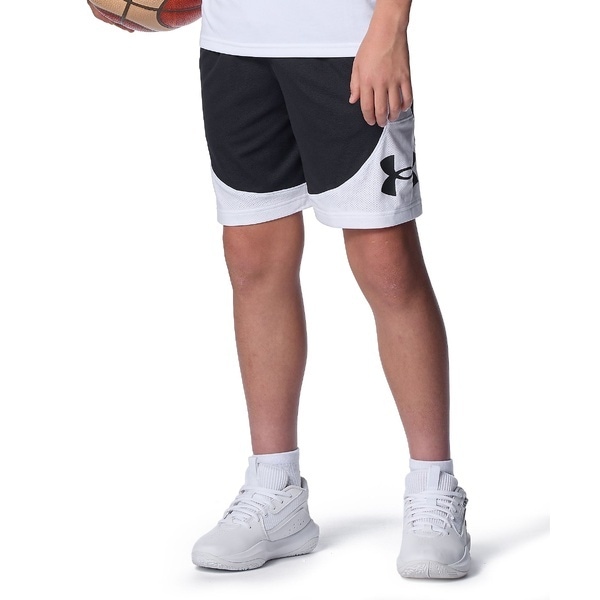 [�}���C]�o�X�P�b�g&�o���[&���̑����Z UA BOYS NEXT GEN COLOR SHORT/�A���_�[�A�[�}�[�iUNDER ARMOUR �j Black / / White