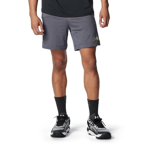 [�}���C]�o�X�P�b�g&�o���[&���̑����Z UA DREAMERS JACQUARD MESH SHORTS/�A���_�[�A�[�}�[�iUNDER ARMOUR �j Castlerock / Lumin Y