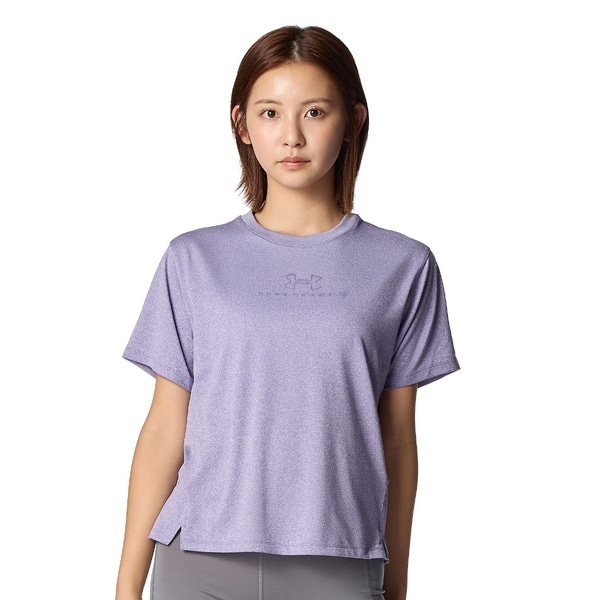 [�}���C]���f�B�[�X�A�p���� UA TECH OVERSIZE GRAPHIC T-SHIRT/�A���_�[�A�[�}�[�iUNDER ARMOUR �j Purple Luxe Full Hea