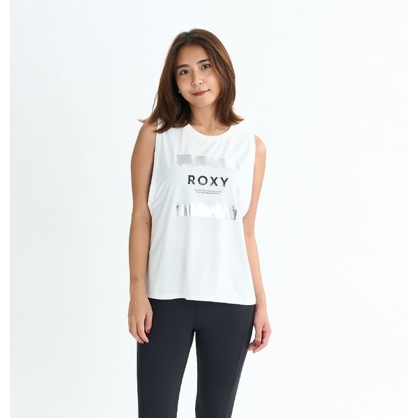[�}���C]���f�B�[�X�A�p���� BRIGHTEN YOUR LIFE TANK/���L�V�[�iROXY�j WHT