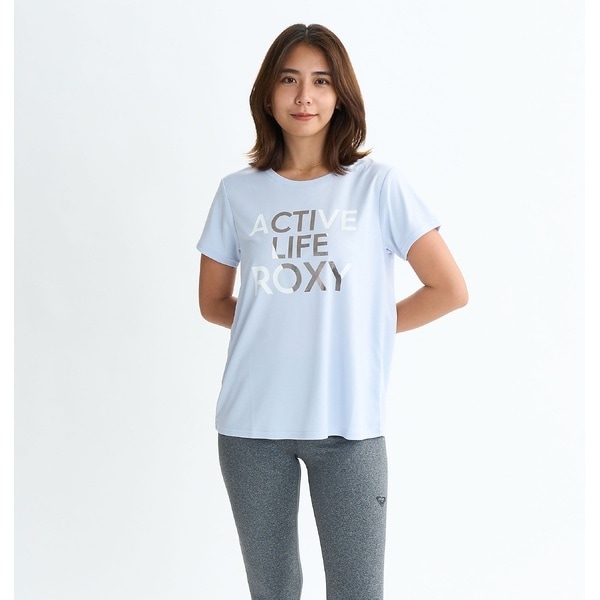 [�}���C]���f�B�[�X�A�p���� ACTIVE LIFE TEE/���L�V�[�iROXY�j LBL