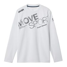 ﾒﾝｽﾞｱﾊﾟﾚﾙ ドライメッシュ ビックロゴ 長袖シャツ