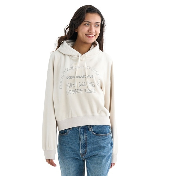 ｼｰｽﾞﾝｽﾎﾟｰﾂ LAZY DAZE LOOSE CROPPED SWEAT PARKA