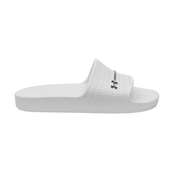 [�}���C]�t�b�g�E�F�A UA ARMR SLIDE LITE/�A���_�[�A�[�}�[�iUNDER ARMOUR �j White / White / Blac