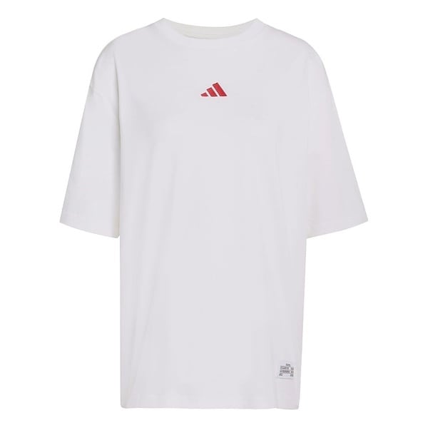 ﾚﾃﾞｨｰｽｱﾊﾟﾚﾙ W オーバーサイズ バックグラフィック Tシャツ