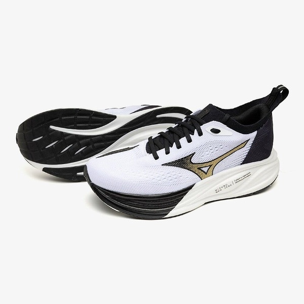 [�}���C]�����j���O MIZUNO NEO ZEN 2/�~�Y�m�iMIZUNO�j �z���C�g×�S�[���h×�u���b�N