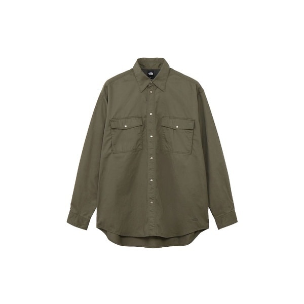 [�}���C]�g���b�L���O LS RK STDCHINO SHT (�����O�X���[�u���b�N�X�e�f�B�`�m�V���c)/�U�E�m�[�X�E�t�F�C�X�iTHE NORTH FACE�j NT