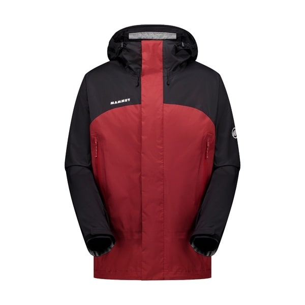 [�}���C]�g���b�L���O Microlayer 3.0 HS Hooded Jacket AF Men/�}���[�g�iMAMMUT�j dark mammut red-blac