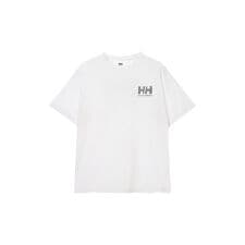 メンズアパレル S/S LINE BACK PRINT LOGO TEE (ショートスリーブヘリーハンセンラインバックプリントロゴティー