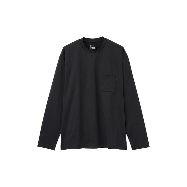 [�}���C]�����Y�A�p���� LS AIRY POCKET T (�����O�X���[�u�G�A���[�|�P�b�g�e�B�[)/�U�E�m�[�X�E�t�F�C�X�iTHE NORTH FACE�j K