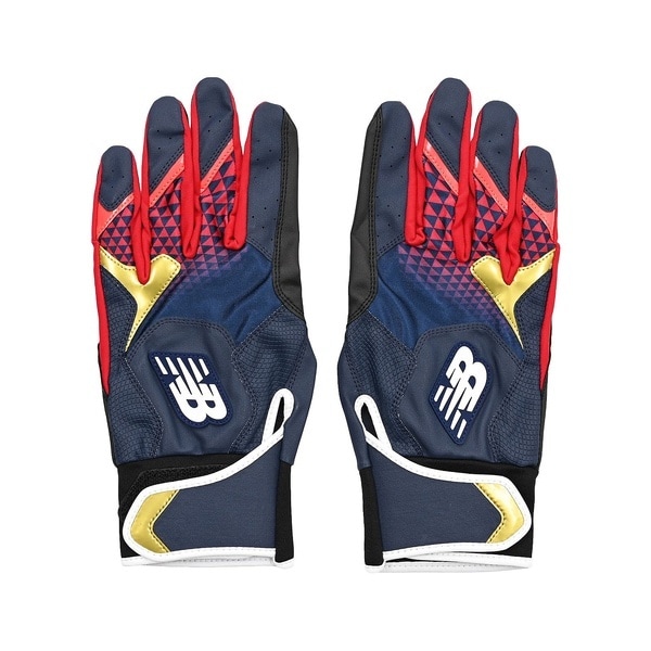 [�}���C]�x�[�X�{�[�� �E�H�b�V���u���o�b�e�B���O�O���[�u/�j���[�o�����X�inew balance�j BLUE/RED