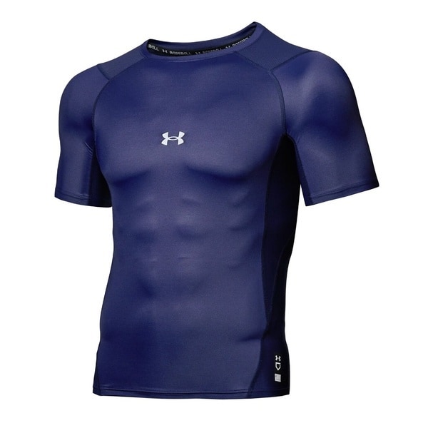 [�}���C]�x�[�X�{�[�� UA ISO-CHILL COMPRESSION SHORT SLEEVE CREW NECK SHIRT/�A���_�[�A�[�}�[�iUNDER ARMOUR �j 410