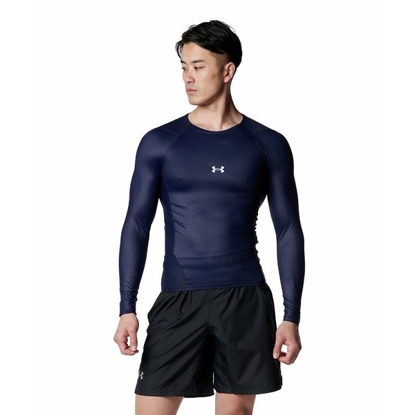[�}���C]�x�[�X�{�[�� UA ISO-CHILL COMPRESSION LONG SLEEVE CREW NECK SHIRT/�A���_�[�A�[�}�[�iUNDER ARMOUR �j 410