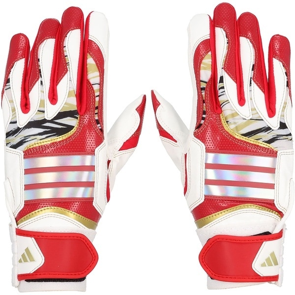 [�}���C]�x�[�X�{�[�� �o�b�e�B���O�O���u �W���j�A (BATTING GLOVE JUNIOR)/�A�f�B�_�X�iadidas�j ���b�hx�S�[���h