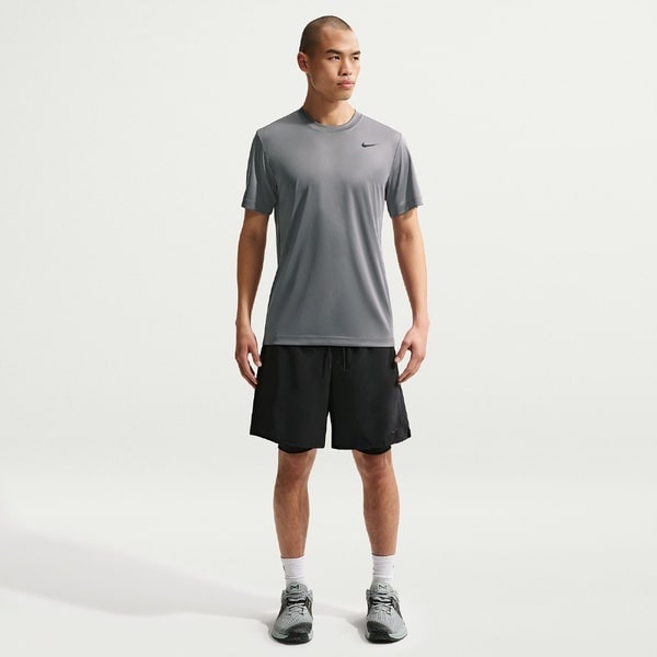 [�}���C]�����Y�A�p���� �i�C�L DF STD FLEX S/S T�V���c/�i�C�L�iNIKE�j SMKGRY/BLACK