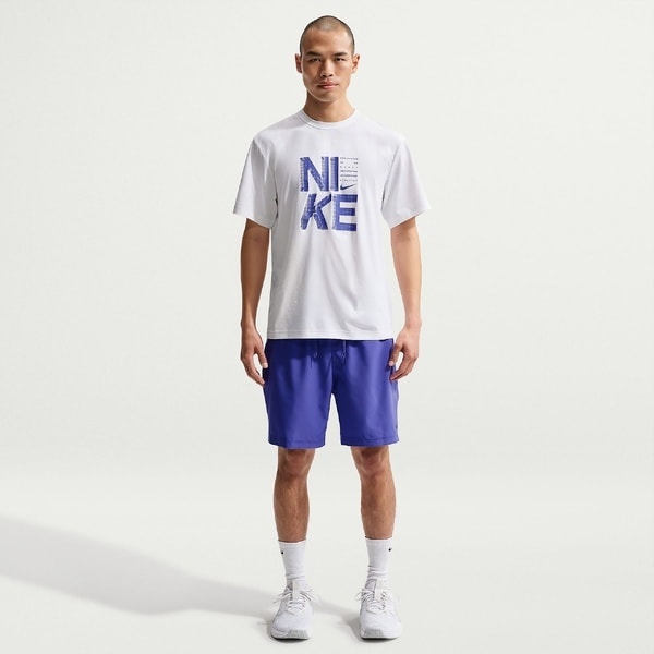 [�}���C]�����Y�A�p���� �i�C�L DF HYVERSE GFX FILL S/S �g�b�v/�i�C�L�iNIKE�j WHITE/PERVLT