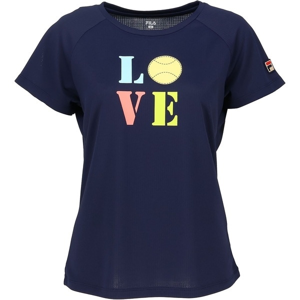 Admiral Tシャツ スコートフィラゲームTシャツ　サンバイザー ﾗｹｯﾄｽﾎﾟｰﾂ 61_グラフィックTシャツ(GRAPHIC T-SHIRT) | フィラ(FILA