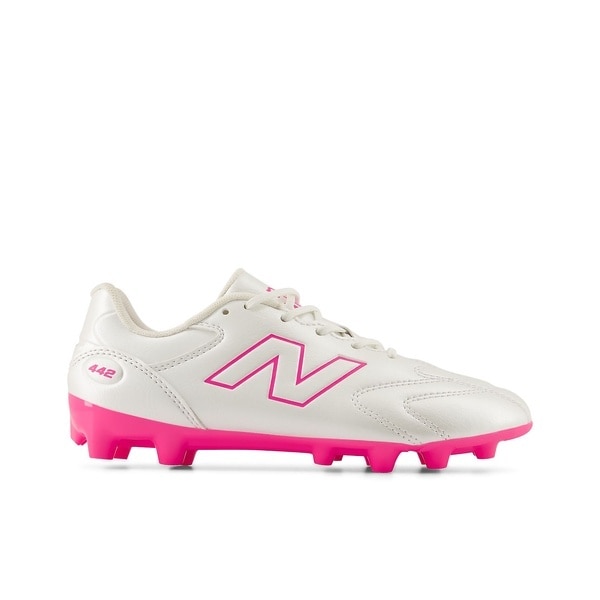 [�}���C]�T�b�J�[ 442 Team HG/AG Jnr V3/�j���[�o�����X�inew balance�j WHITE