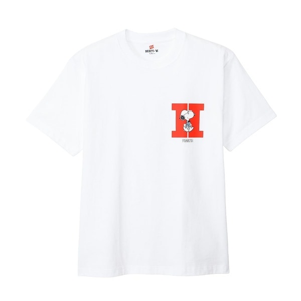 [�}���C]���C�t�X�^�C�� PEANUTS BEEFY T SHORTSLEEVE/�w�C���Y�iHanes�j WHITE