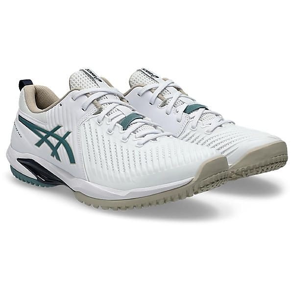 [�}���C]���P�b�g�X�|�[�c PRESTIGE NEO OC/�A�V�b�N�X�iasics�j WHITE/FOGGY TEAL